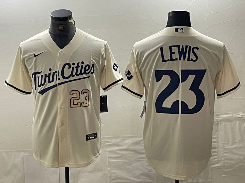 Men Minnesota Twins #23 Lewis Cream 2024 Nike Game MLB Jersey->minnesota twins->MLB Jersey